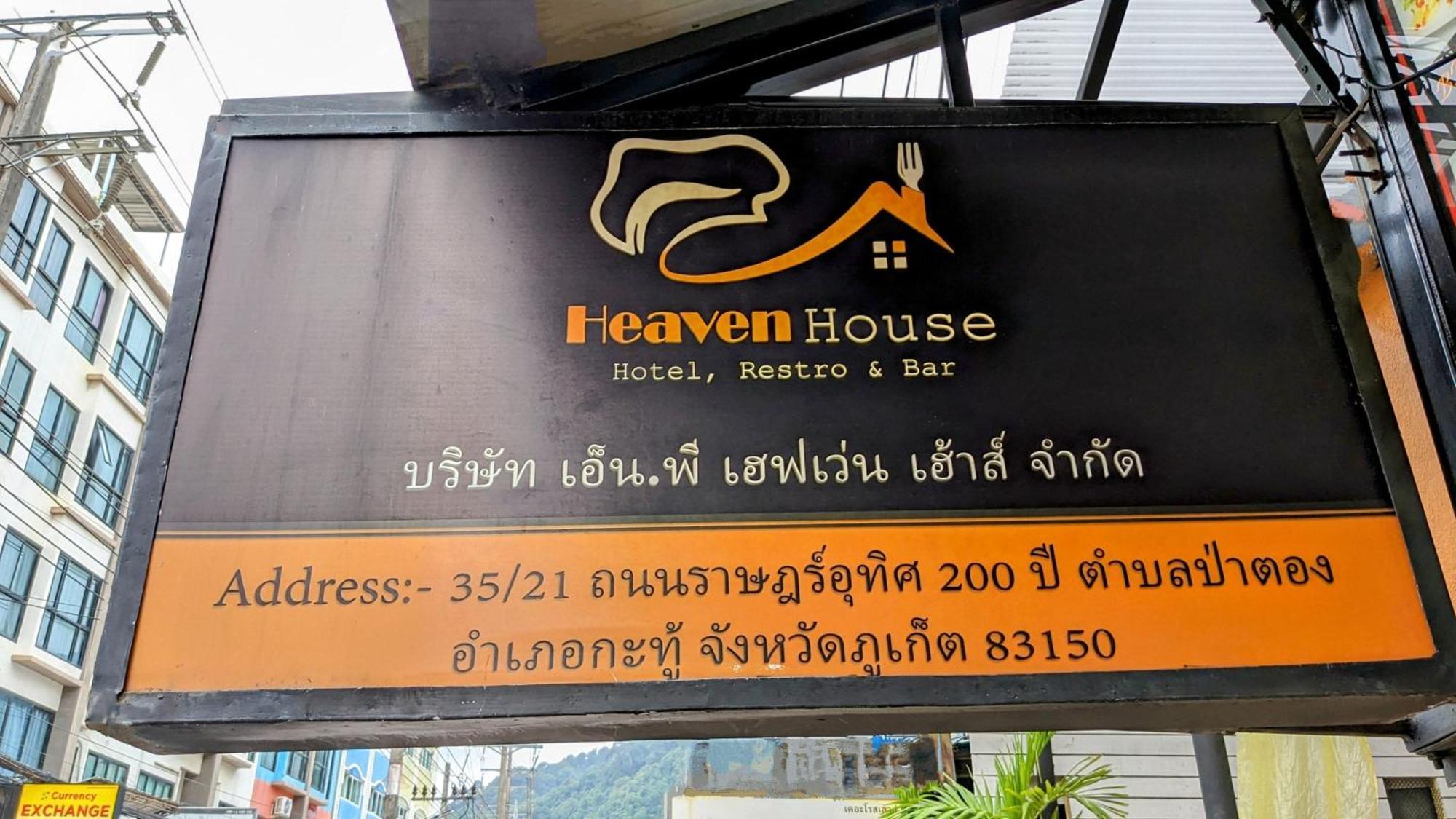 Heaven House Restro & Bar Hotell Patong Exteriör bild